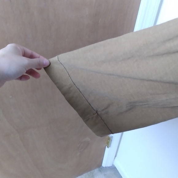 Free People Brown Neutral Funnel Neck Turtleneck Tee Shirt Size Large - Picture 5 of 9